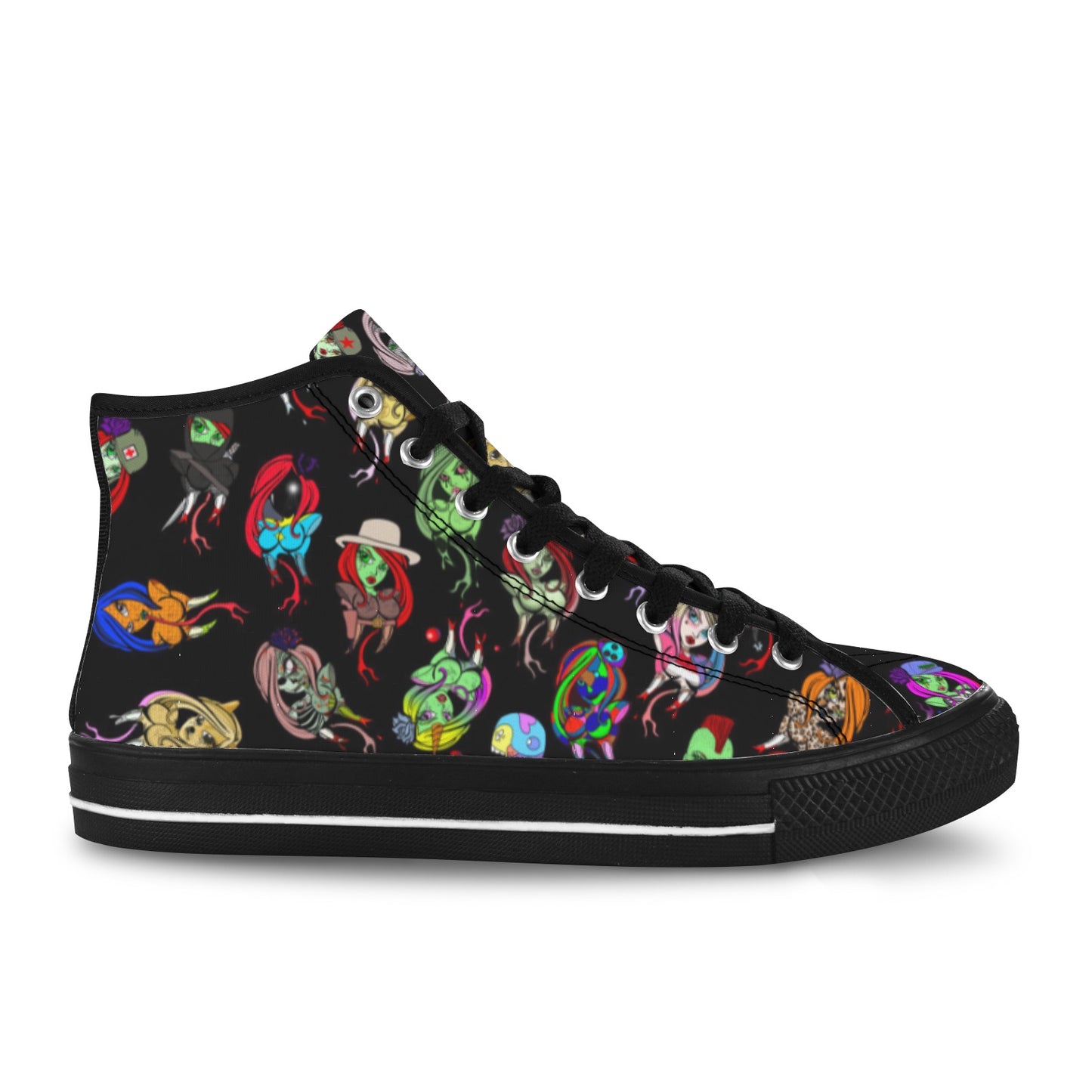 Poisonous Pinups High Tops