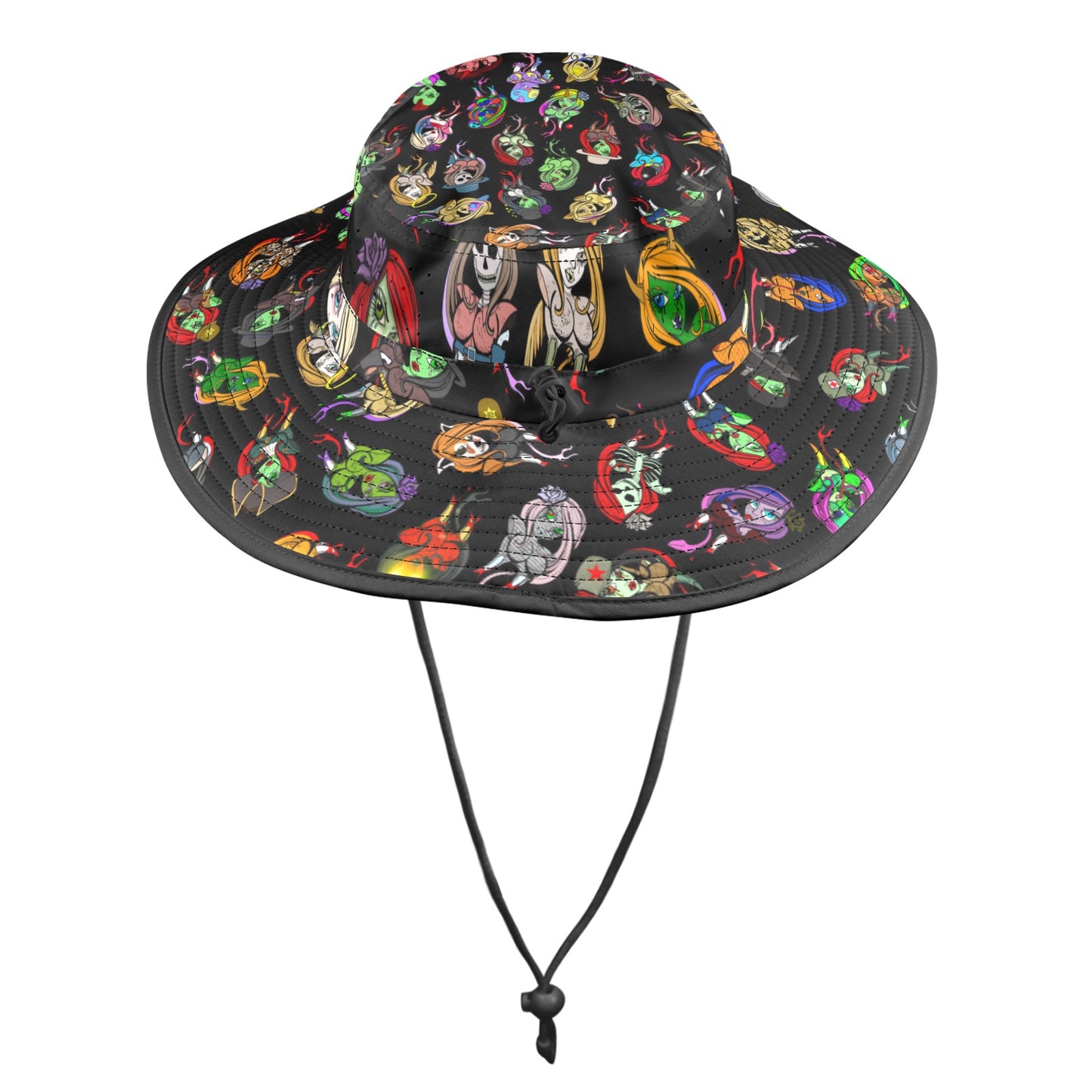 $SPU Camo 3 Bucket Hat Wide Brim Bucket Hat