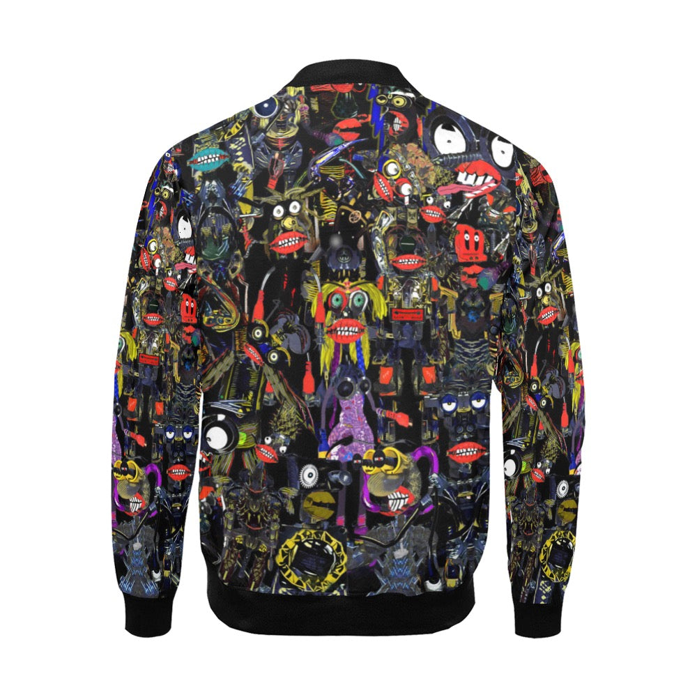 $SPU Camo 3 Quilted Bomber Jacket