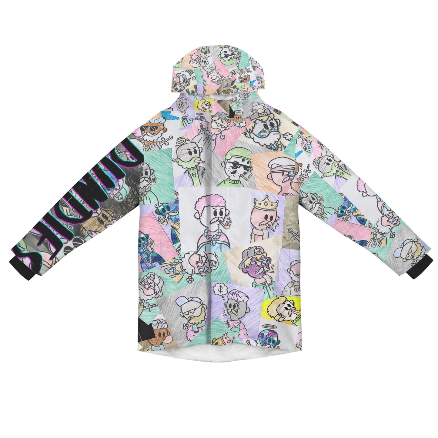 $SPU x DUNDIES Fleece-lined Jacket