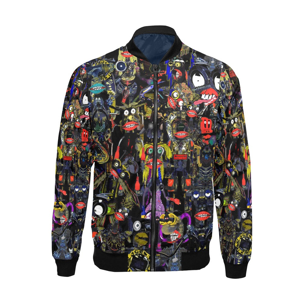 $SPU Camo 3 Quilted Bomber Jacket