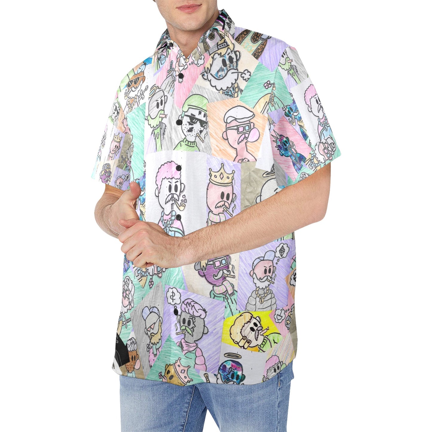 $SPU x DUNDIES Button Down