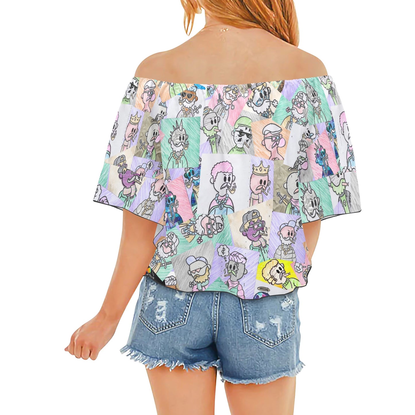 $SPU x DUNDIES Blouse