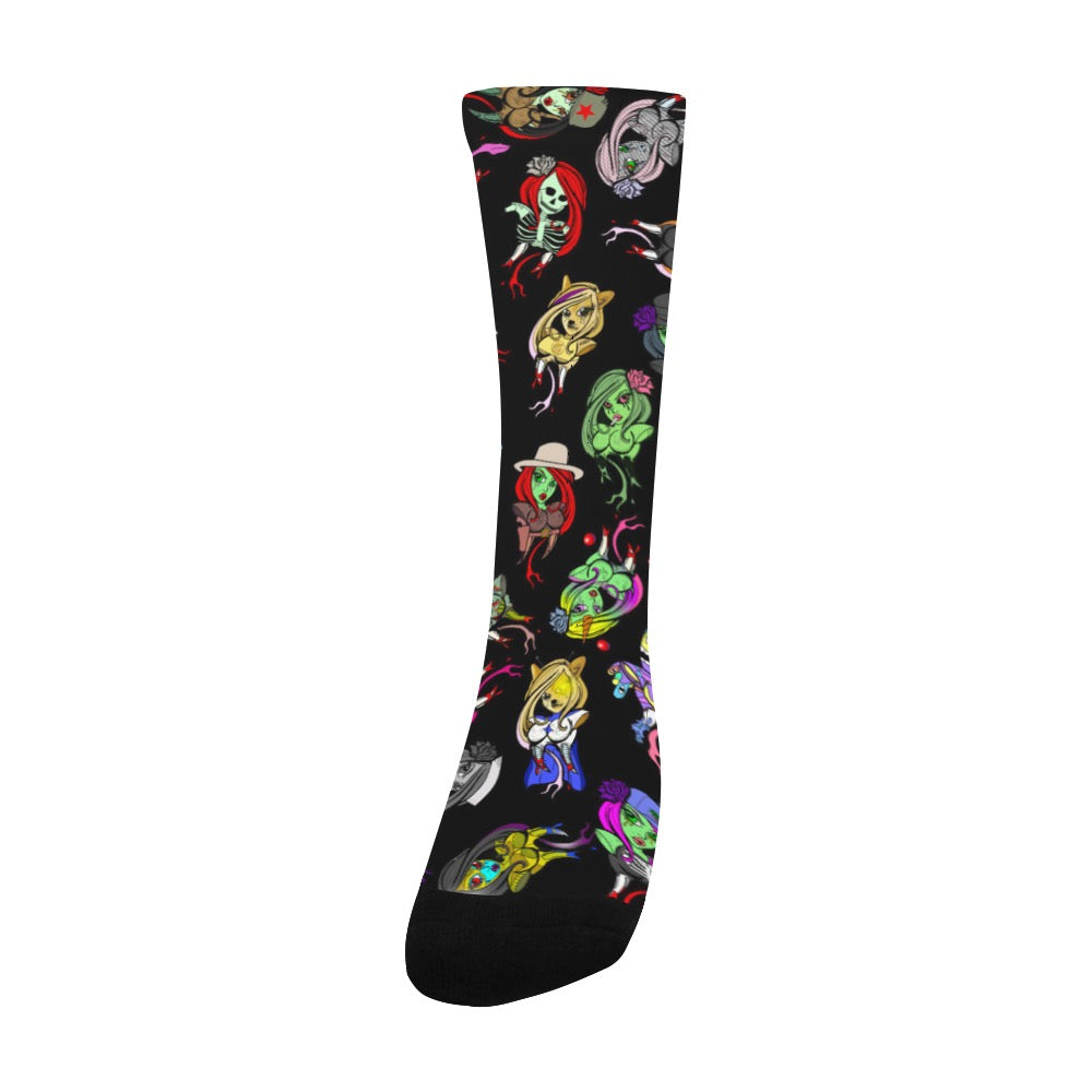 Poisonous Pinups Socks