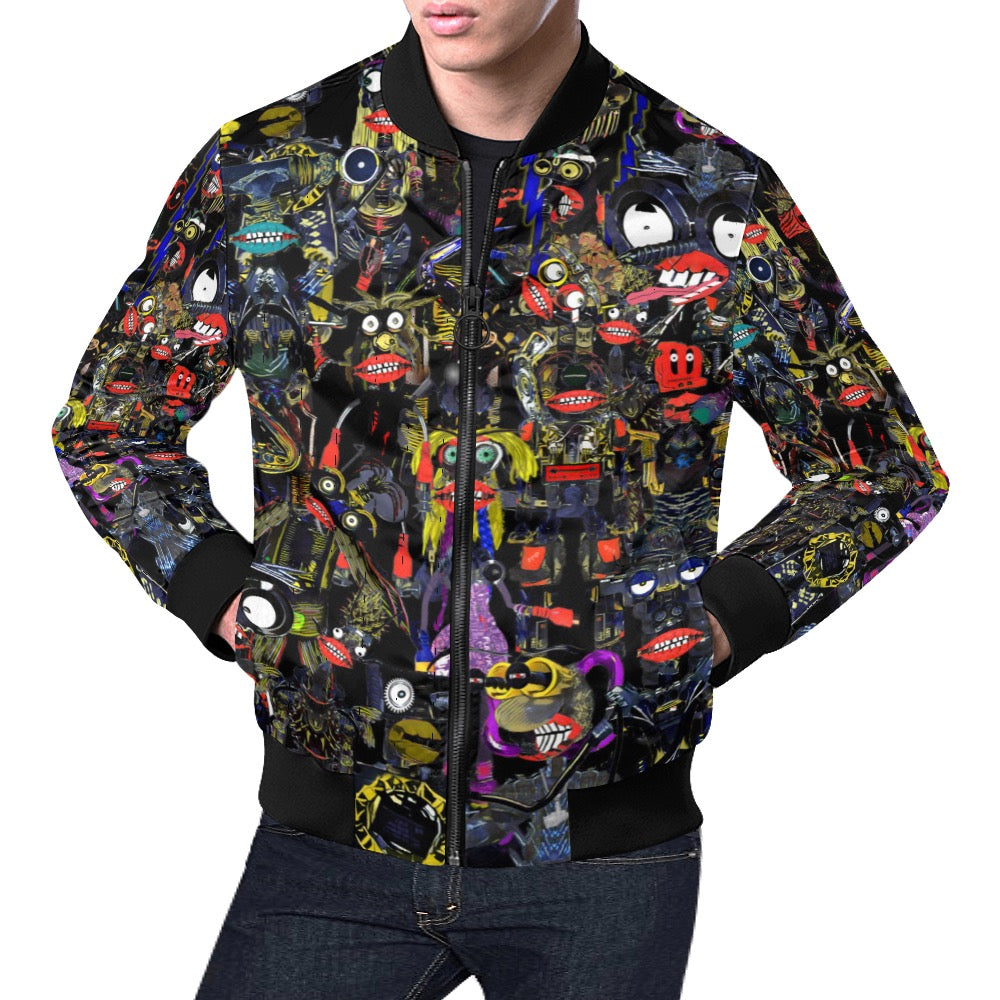 $SPU Camo 3 Quilted Bomber Jacket