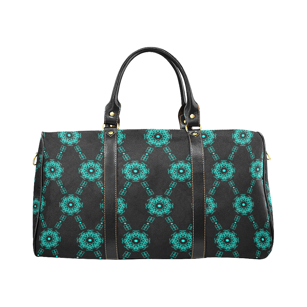 BB Black & Teal Pattern