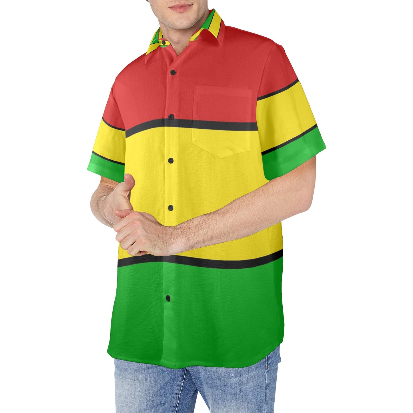 Jamrock Button Down