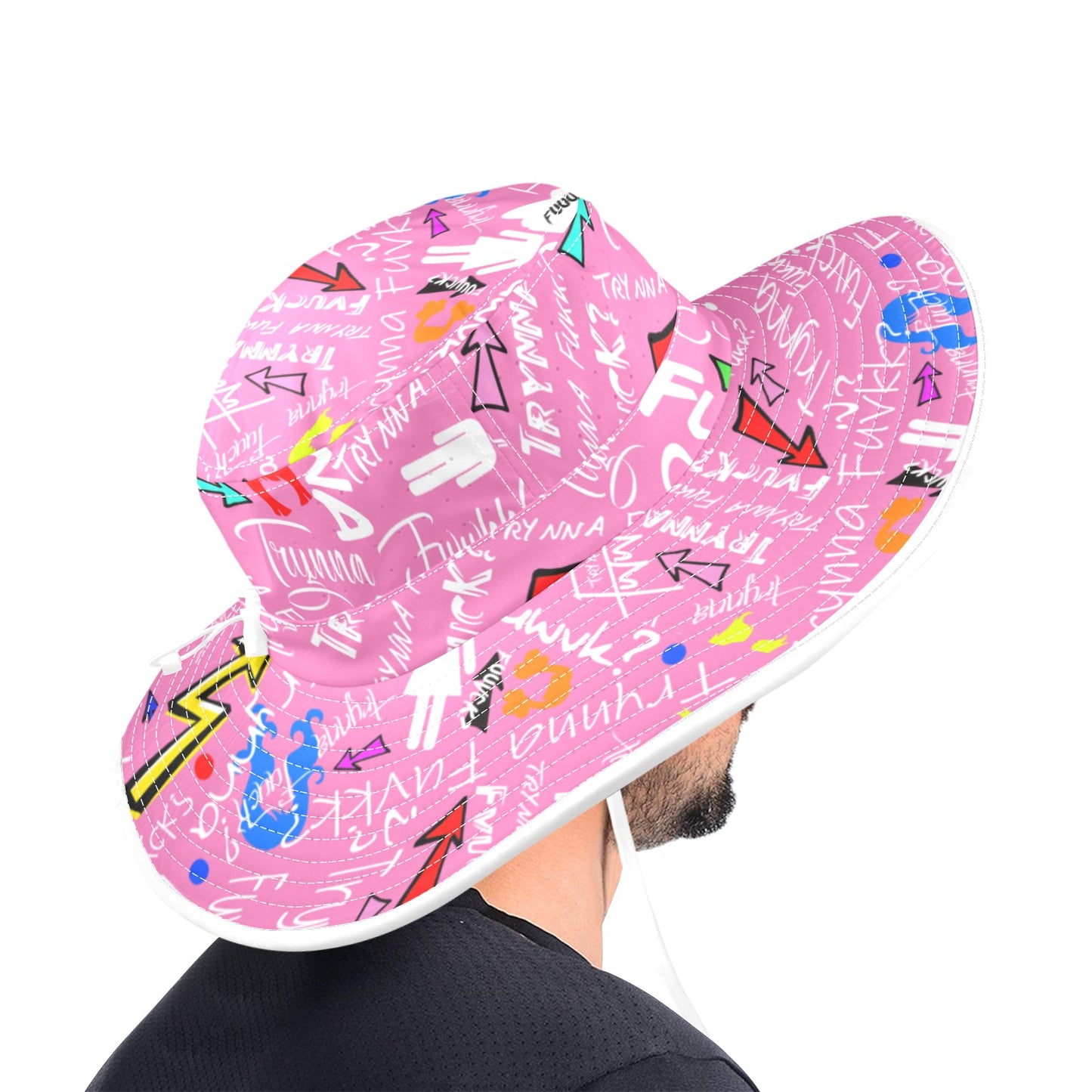TF Baby Pink Bucket Hat