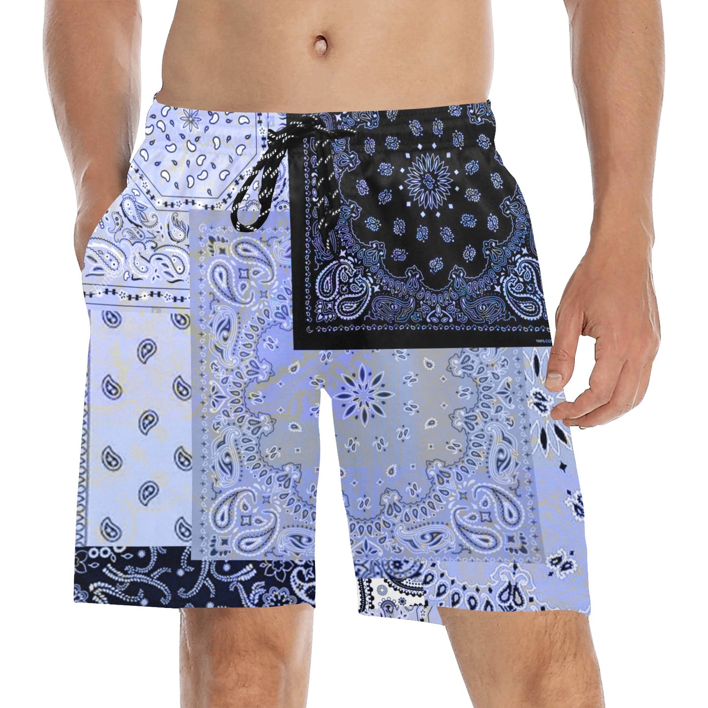 Laviblue Paisley Beach Shorts