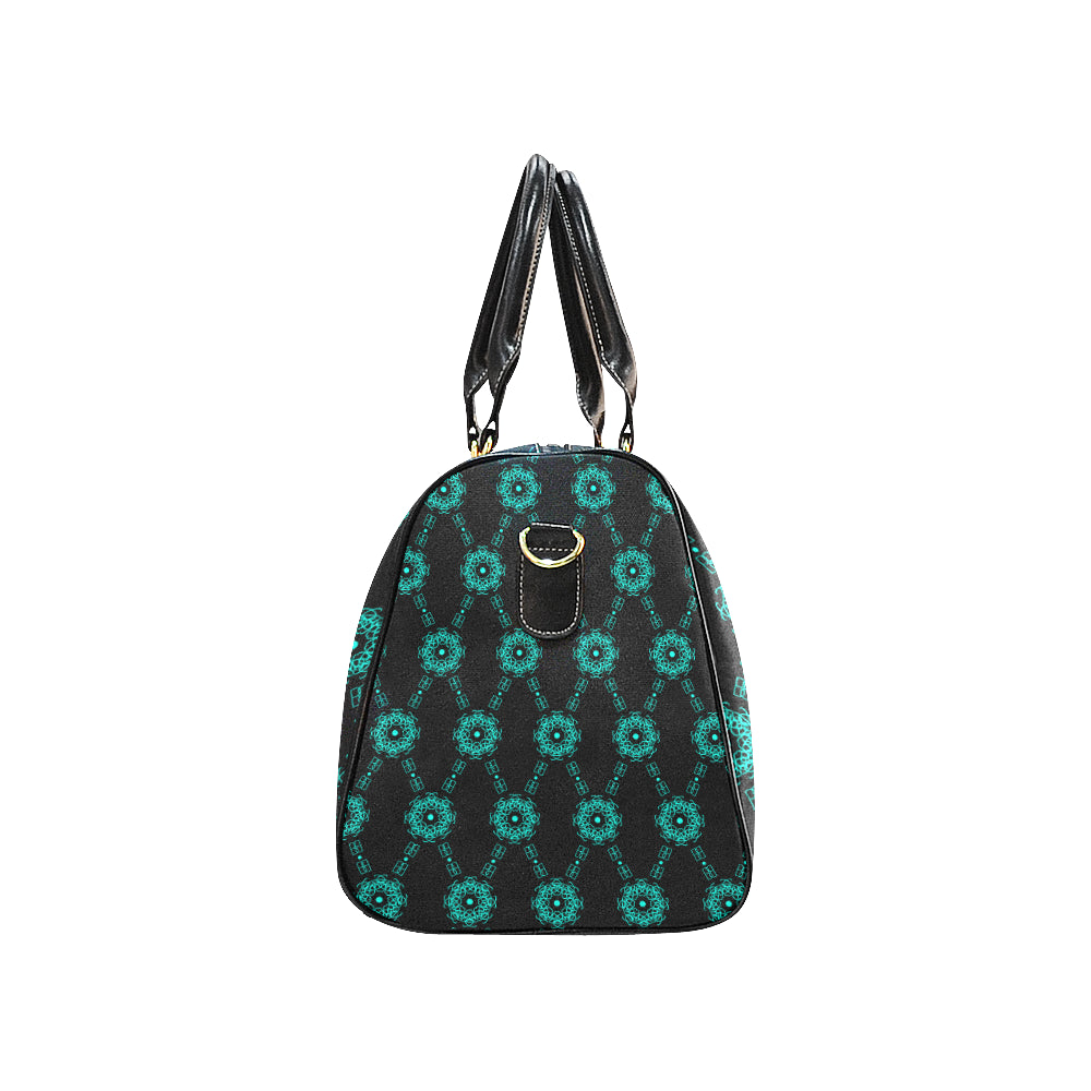 BB Black & Teal Pattern