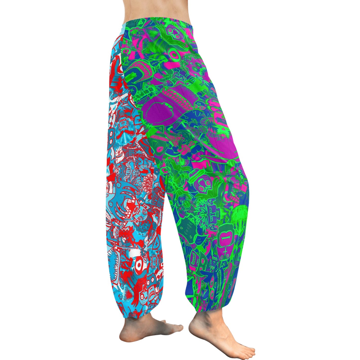 Sketchy Combo Harem Pants