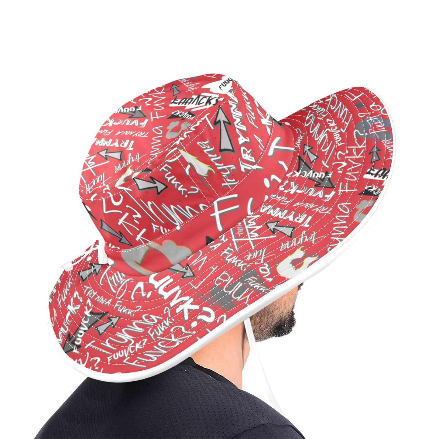 TF Red Bucket Hat