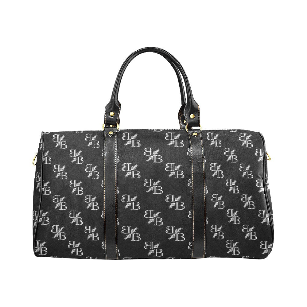 BB White Pattern Black