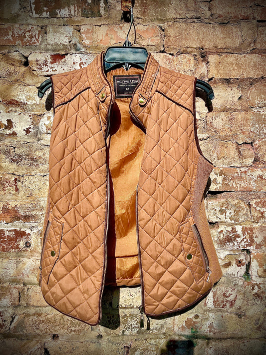 Vintage Quilted Vest