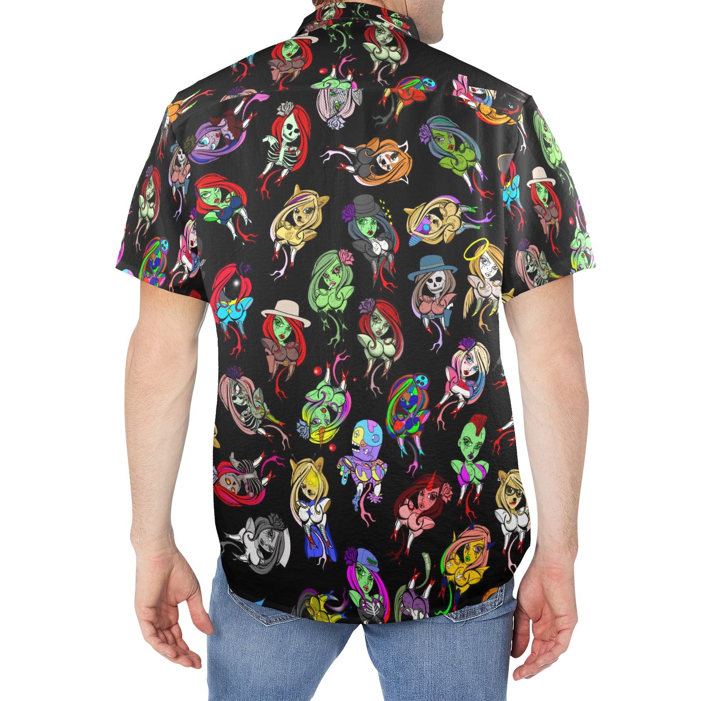 Poisonous Pinups Button Down