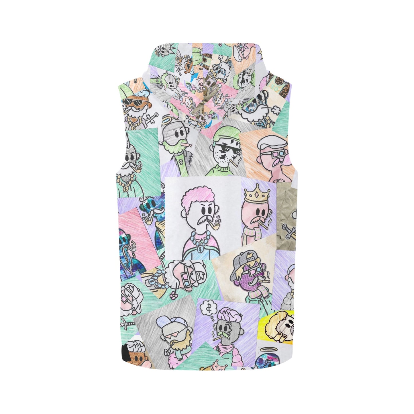 Dundies Sleeveless Zip Up Hoodie