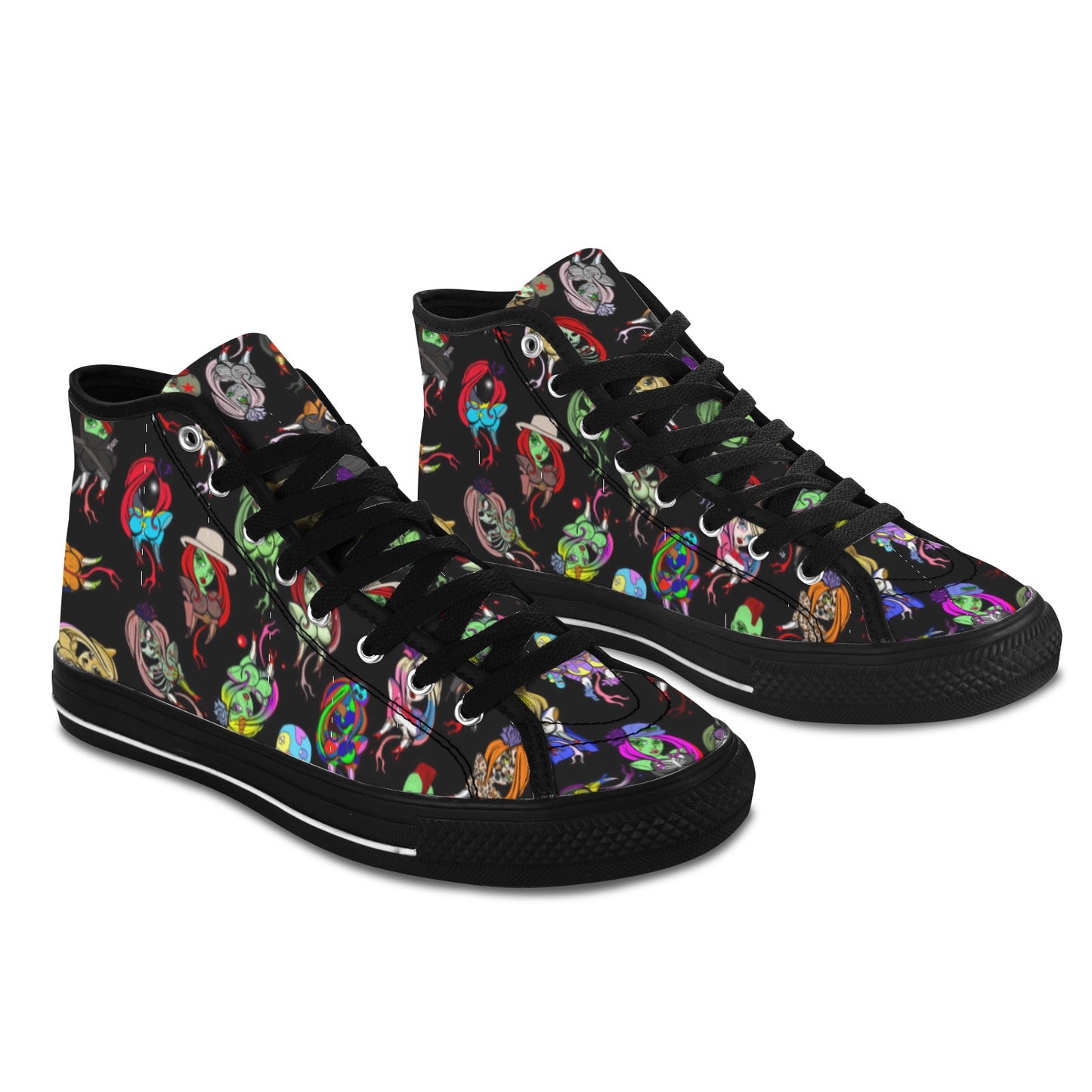 Poisonous Pinups High Tops