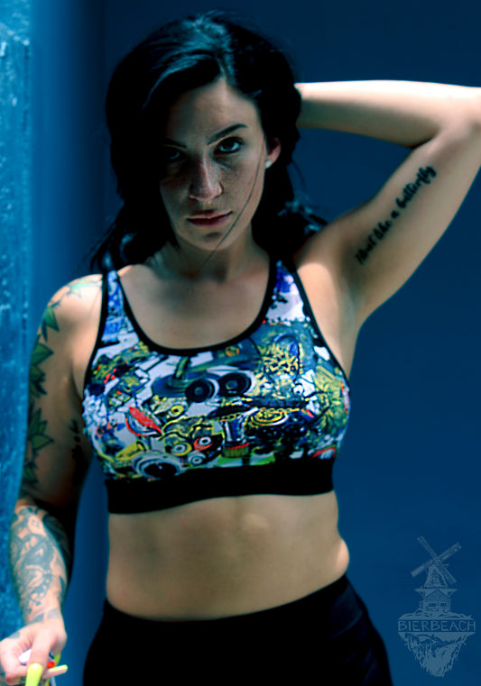 $SPU Camo 2 Sports Bra