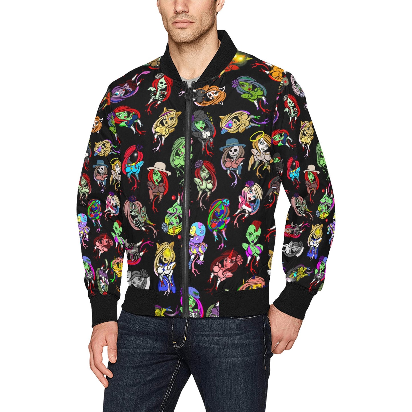 Poisonous Pinups Bomber Jacket