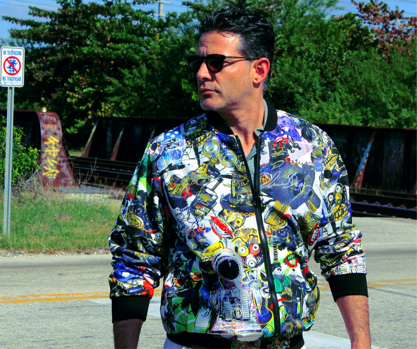 $SPU Camo 2 Bomber Jacket