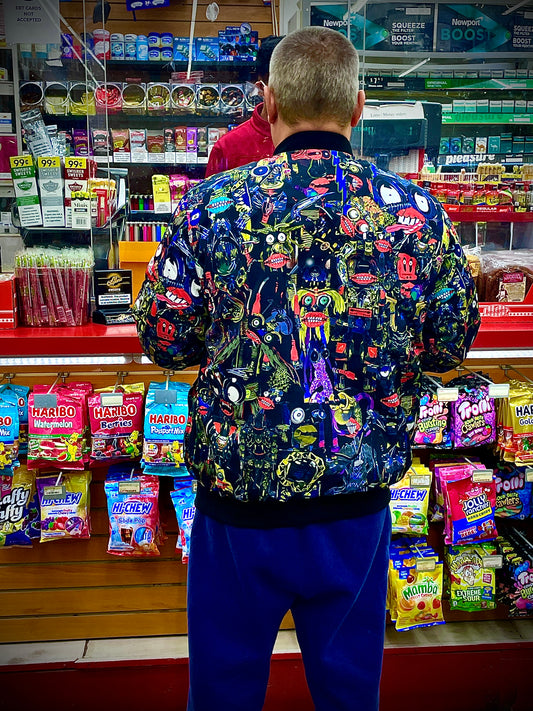 $SPU Camo 3 Quilted Bomber Jacket