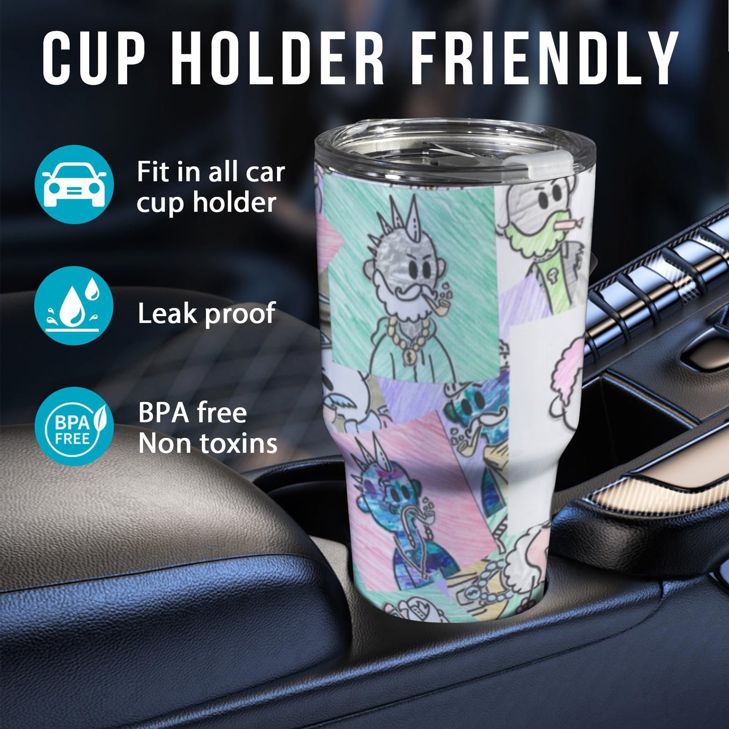$SPU x DUNDIES Stainless Steel Tumbler
