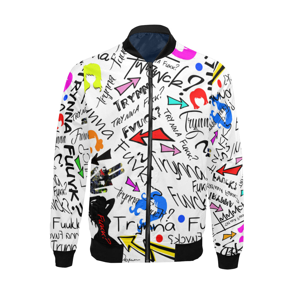 Tryna Fcvk? Bomber Jacket