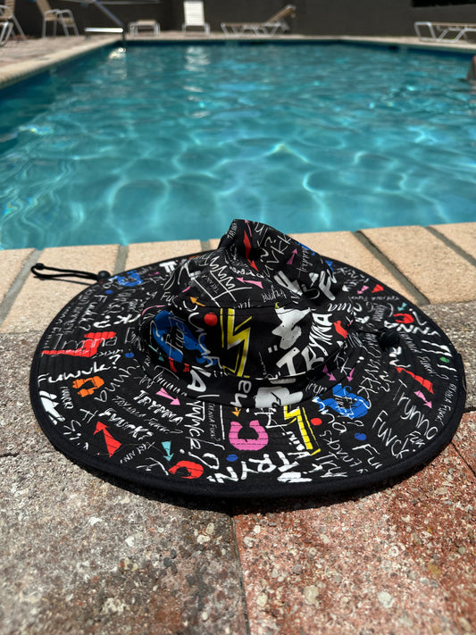 TF Black Bucket Hat