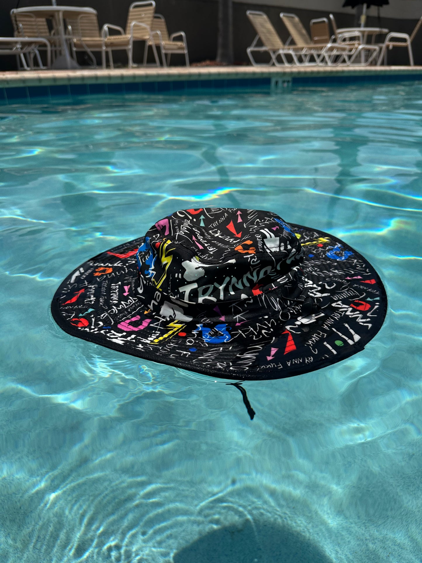 TF Black Bucket Hat