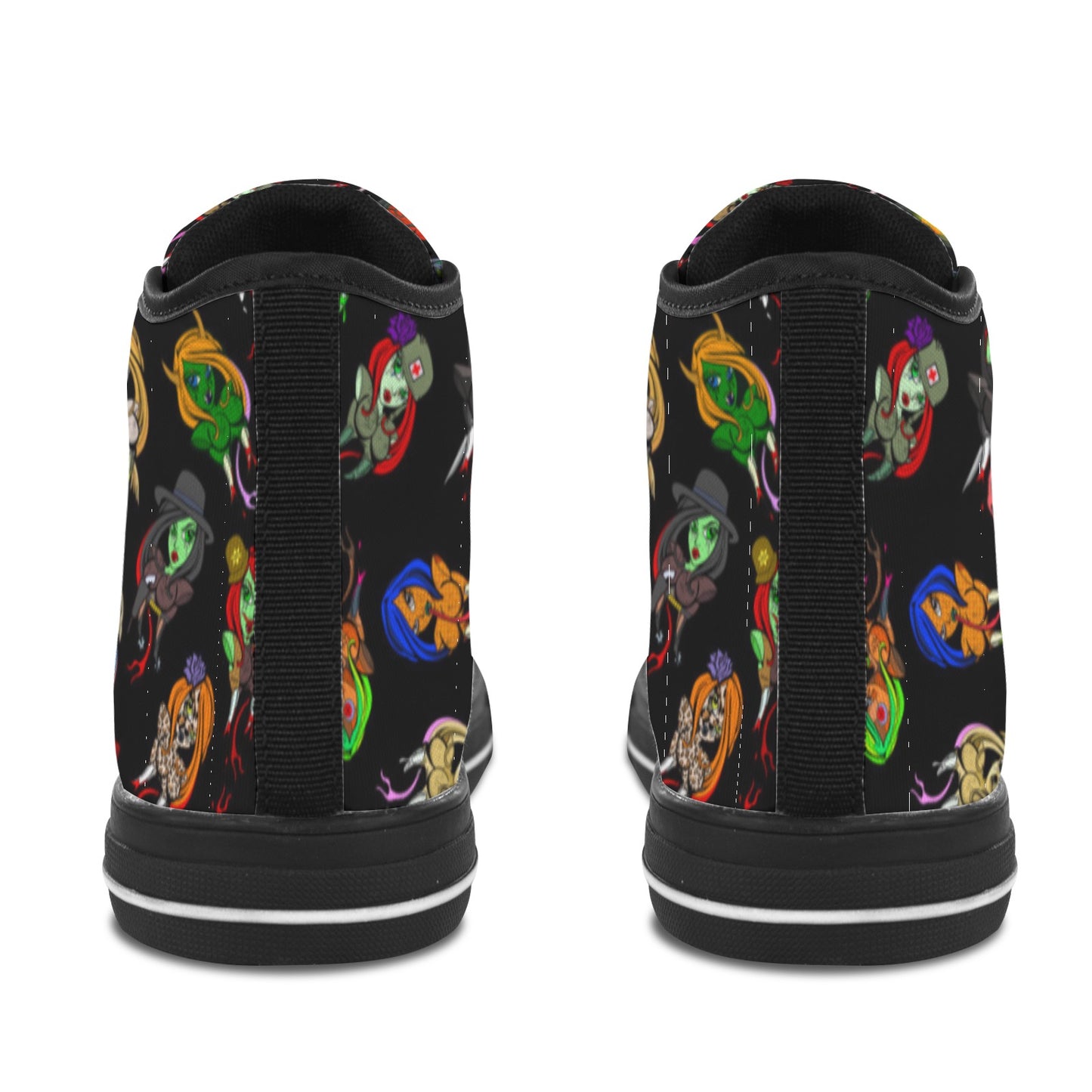 Poisonous Pinups High Tops