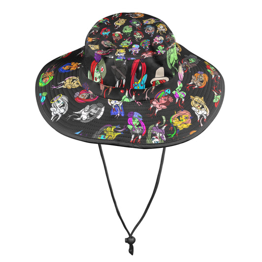 $SPU Camo 3 Bucket Hat Wide Brim Bucket Hat