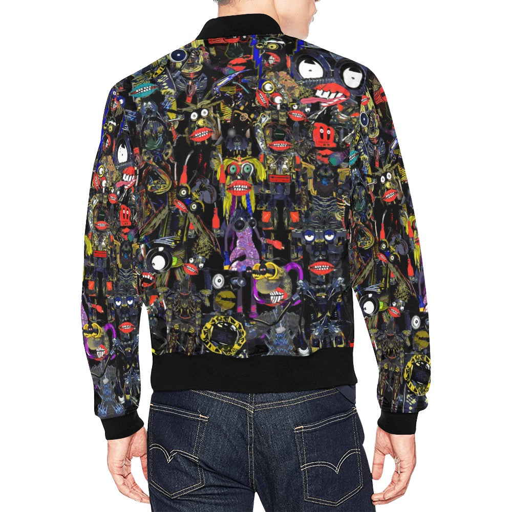 $SPU Camo 3 Quilted Bomber Jacket