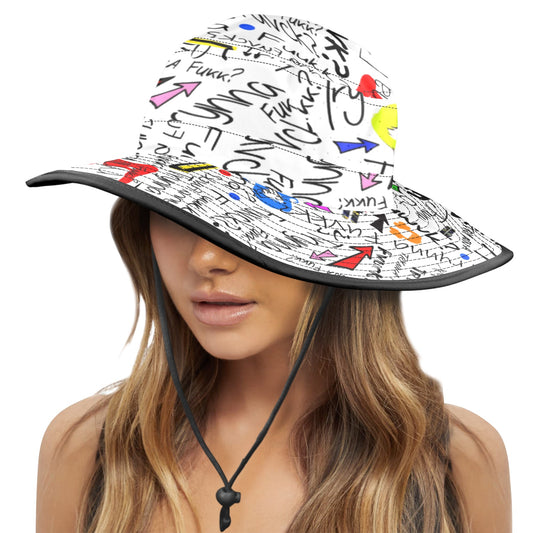 TF White Bucket Hat