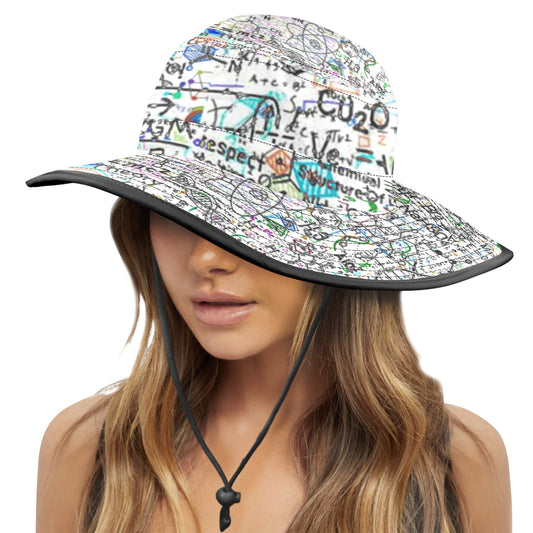 White Chemistry Bucket Hat