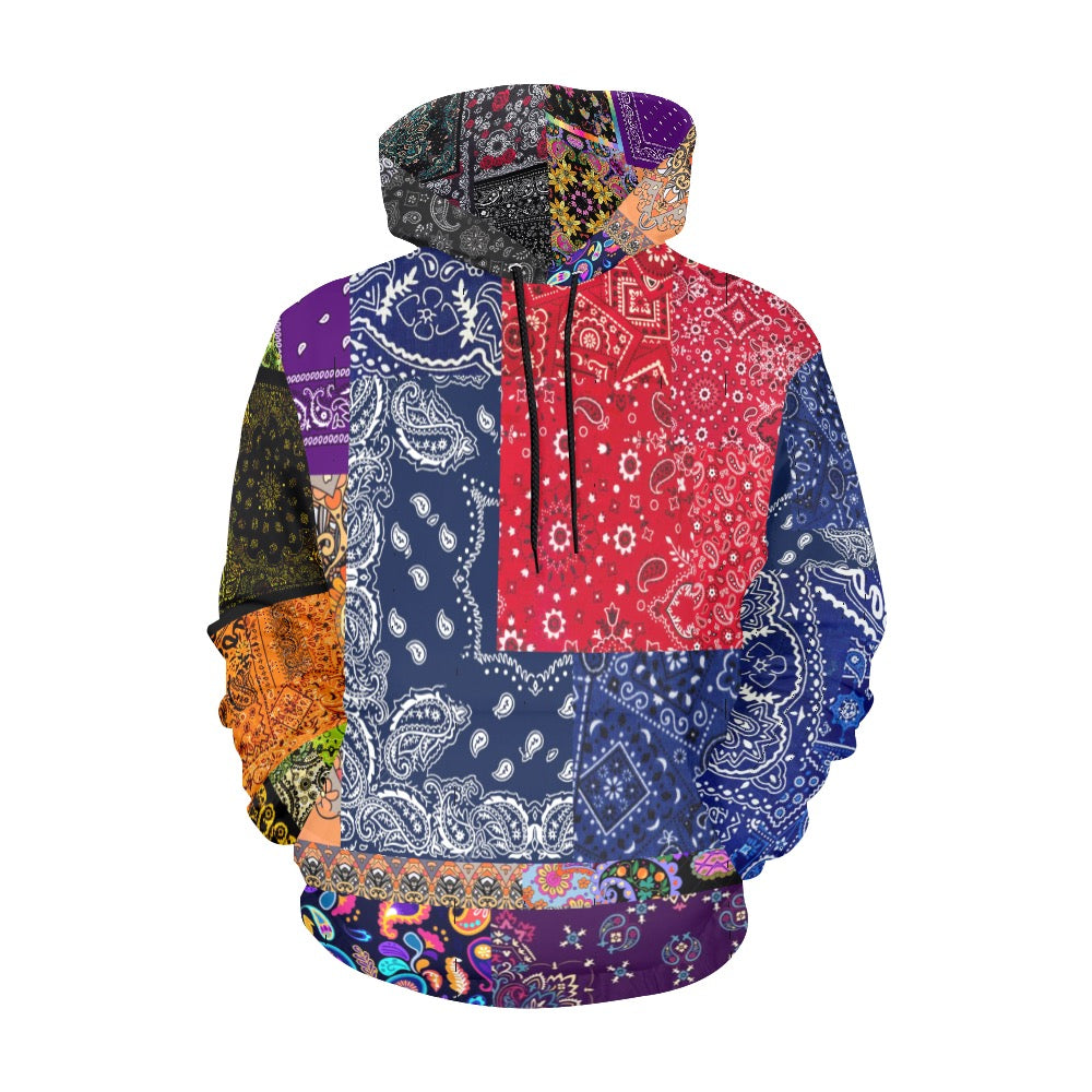 Mixed Paisley Hoodie