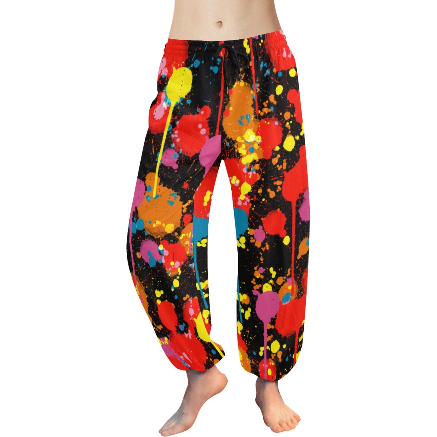 Splatter Harem Pants