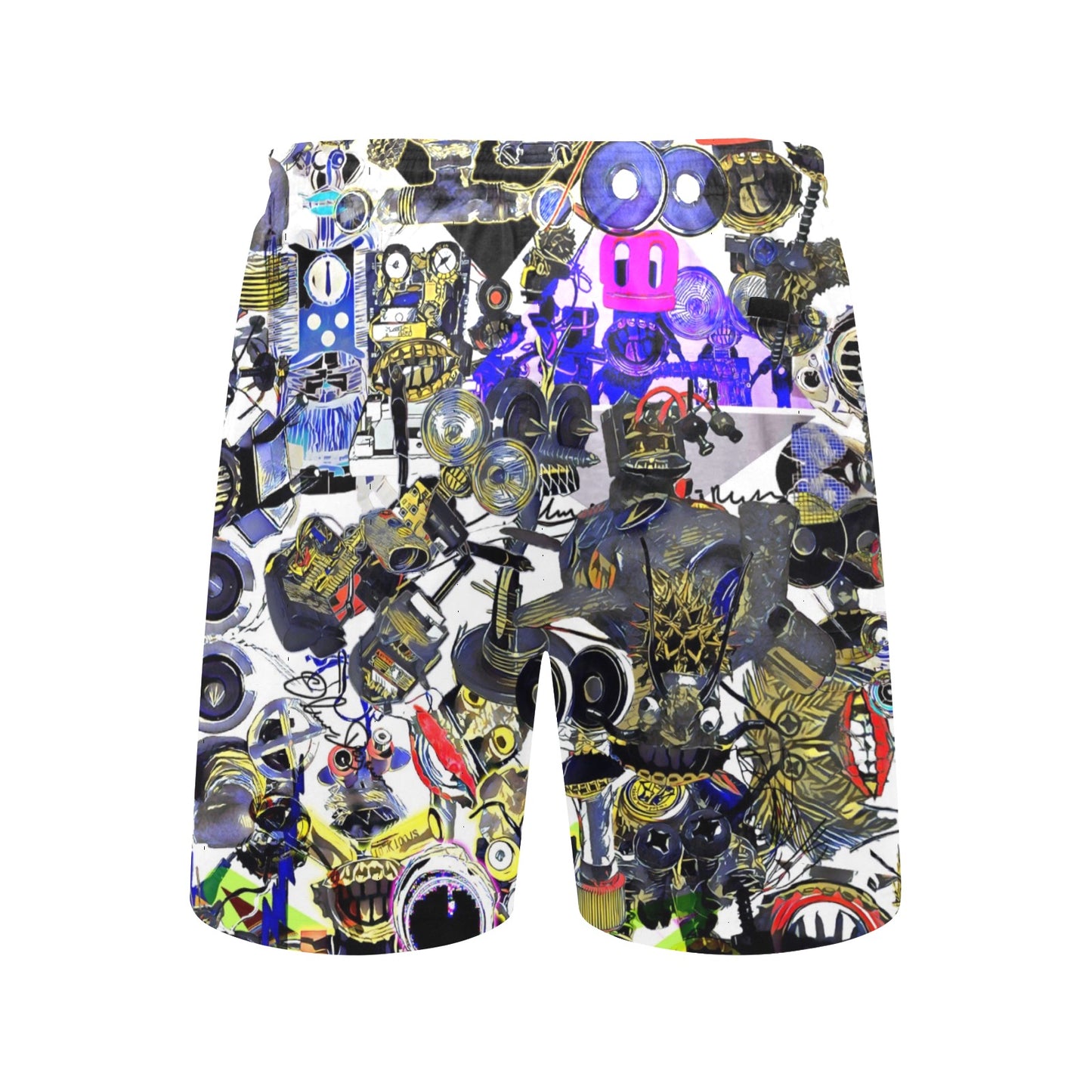 SP Camo 1 Beach Shorts