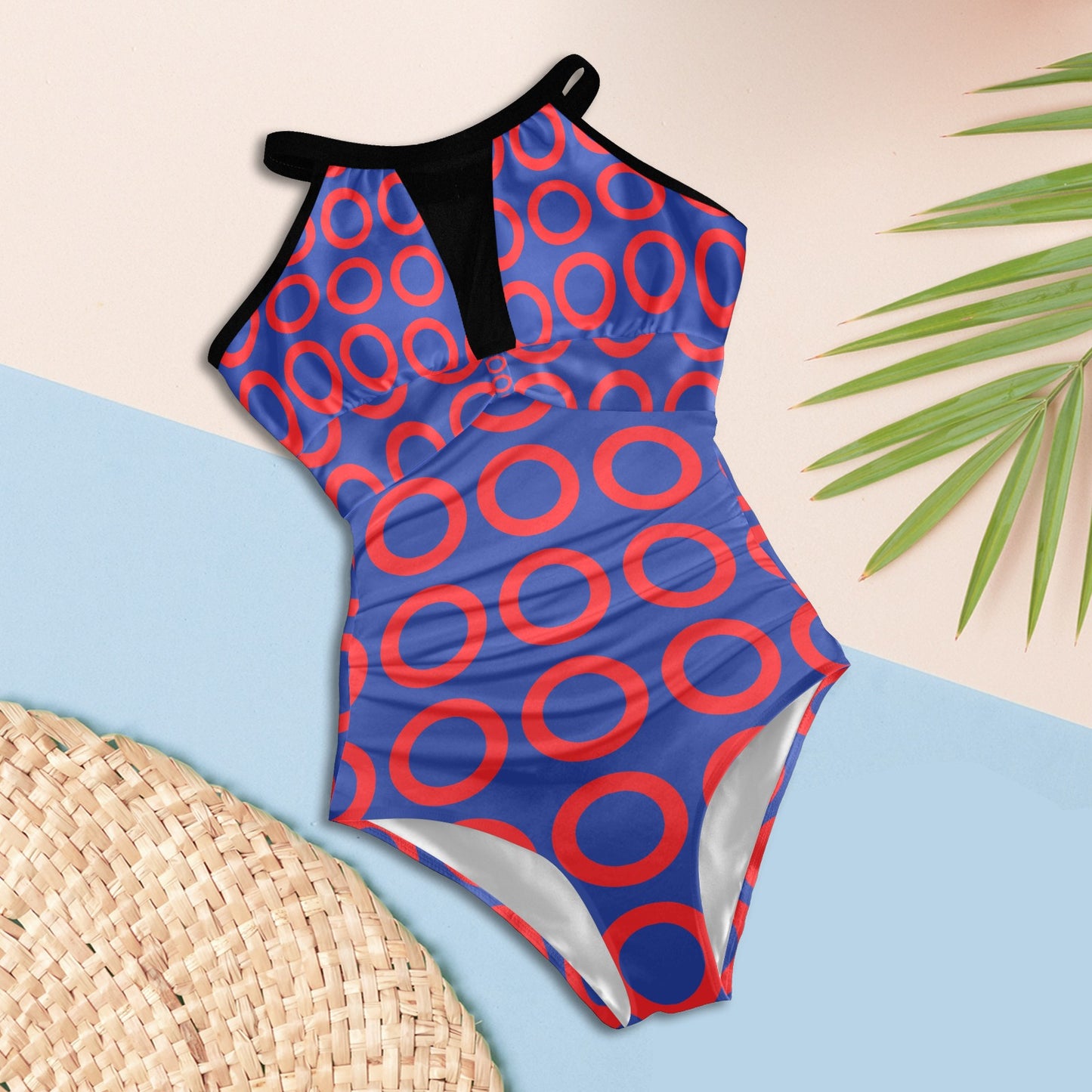 Phish Donut Ruched Swimsuit 1