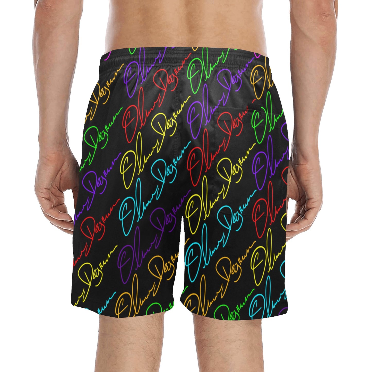 Rainbow Signature Beach Shorts