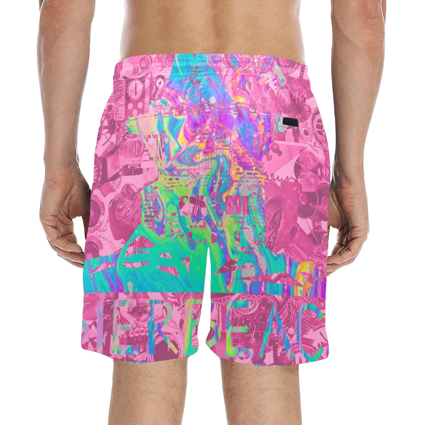 SP Camo Pink Beach Shorts