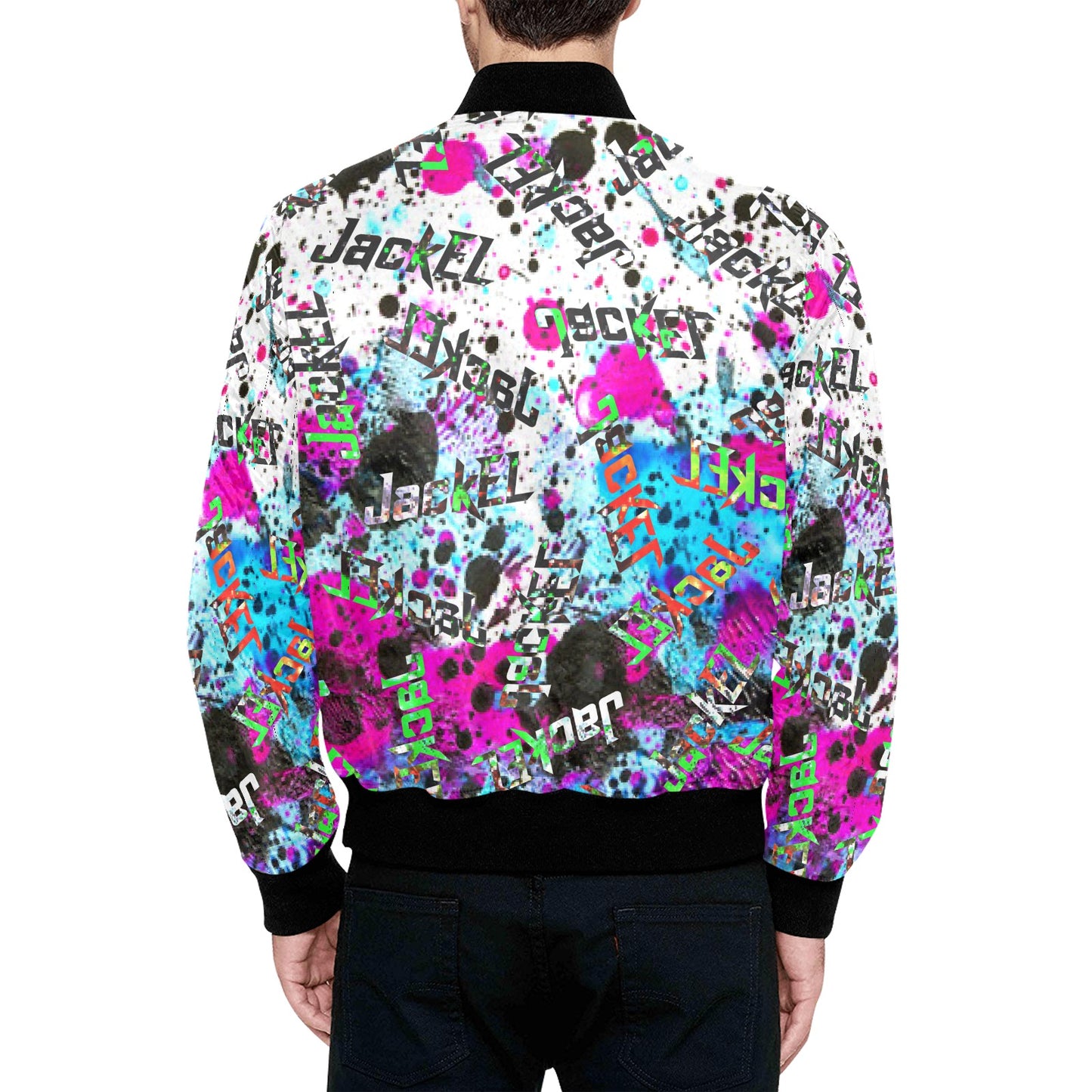 JackEL Splatter Bomber Jacket