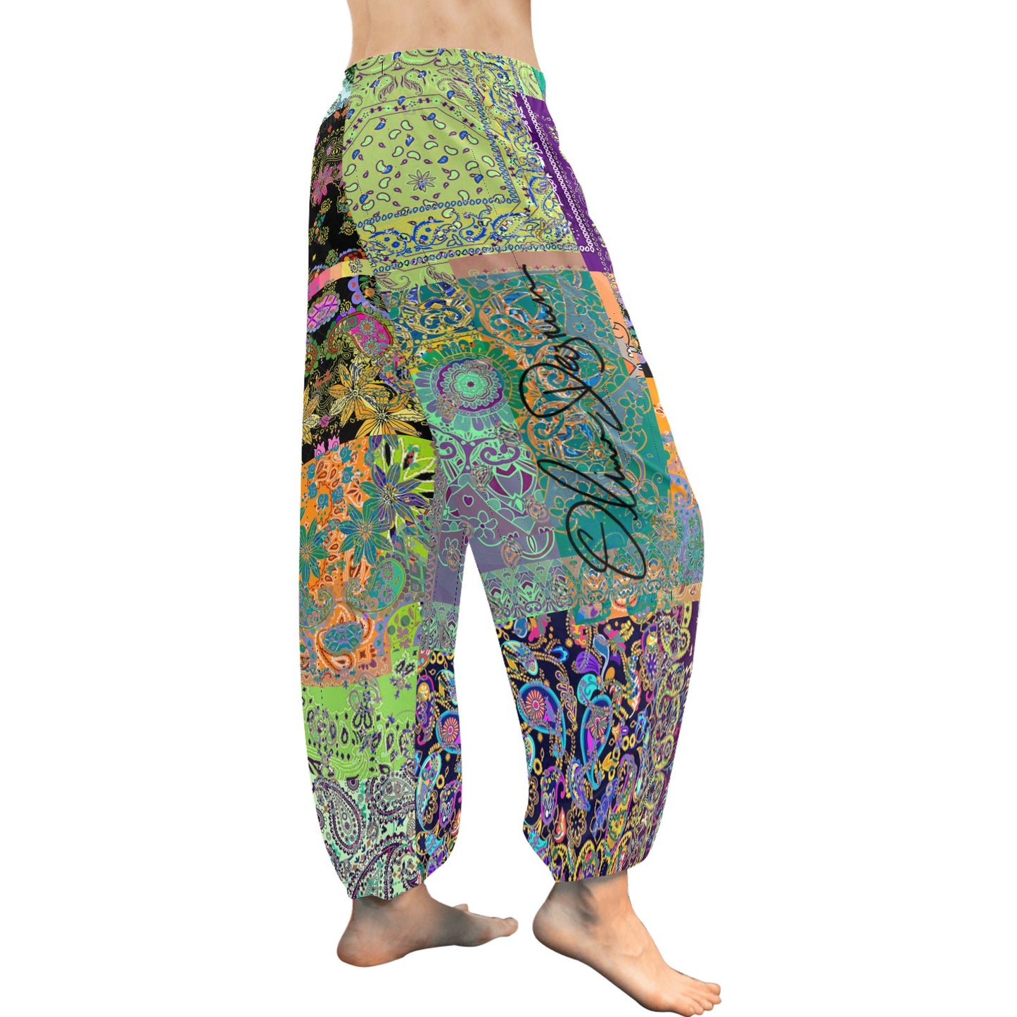 Serendipaisley Harem Pants