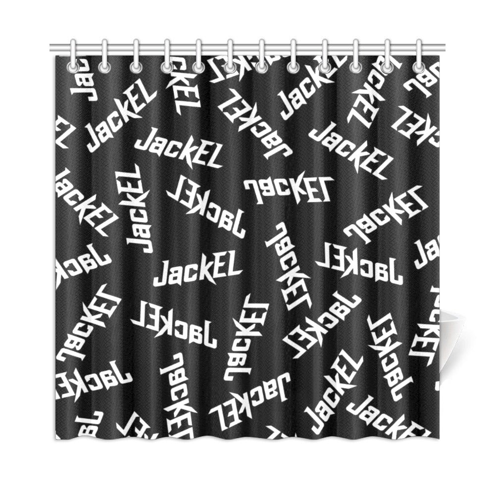 JackEL BNW Shower Curtain