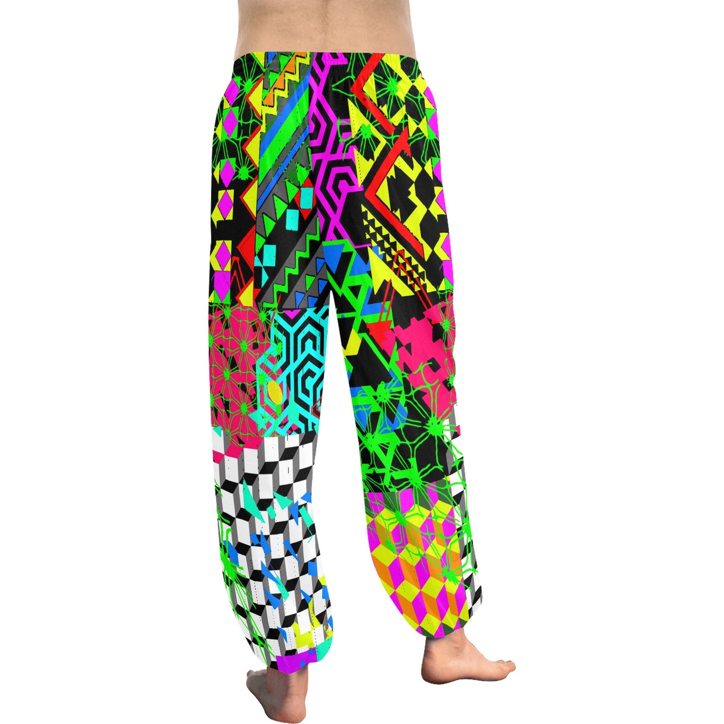 Geometry Harem Pants