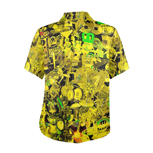 SP Camo Yellow Button Down