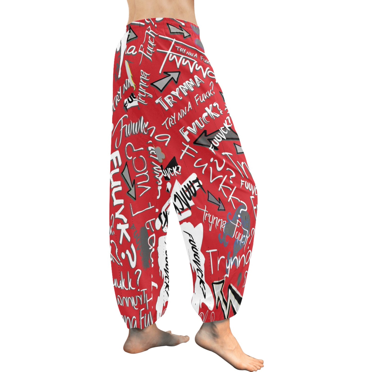 TF Red Harem Pants