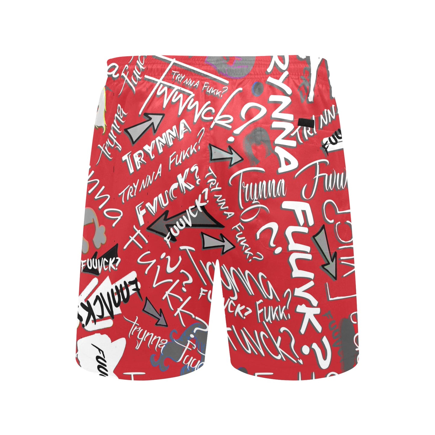 TF Red Beach Shorts