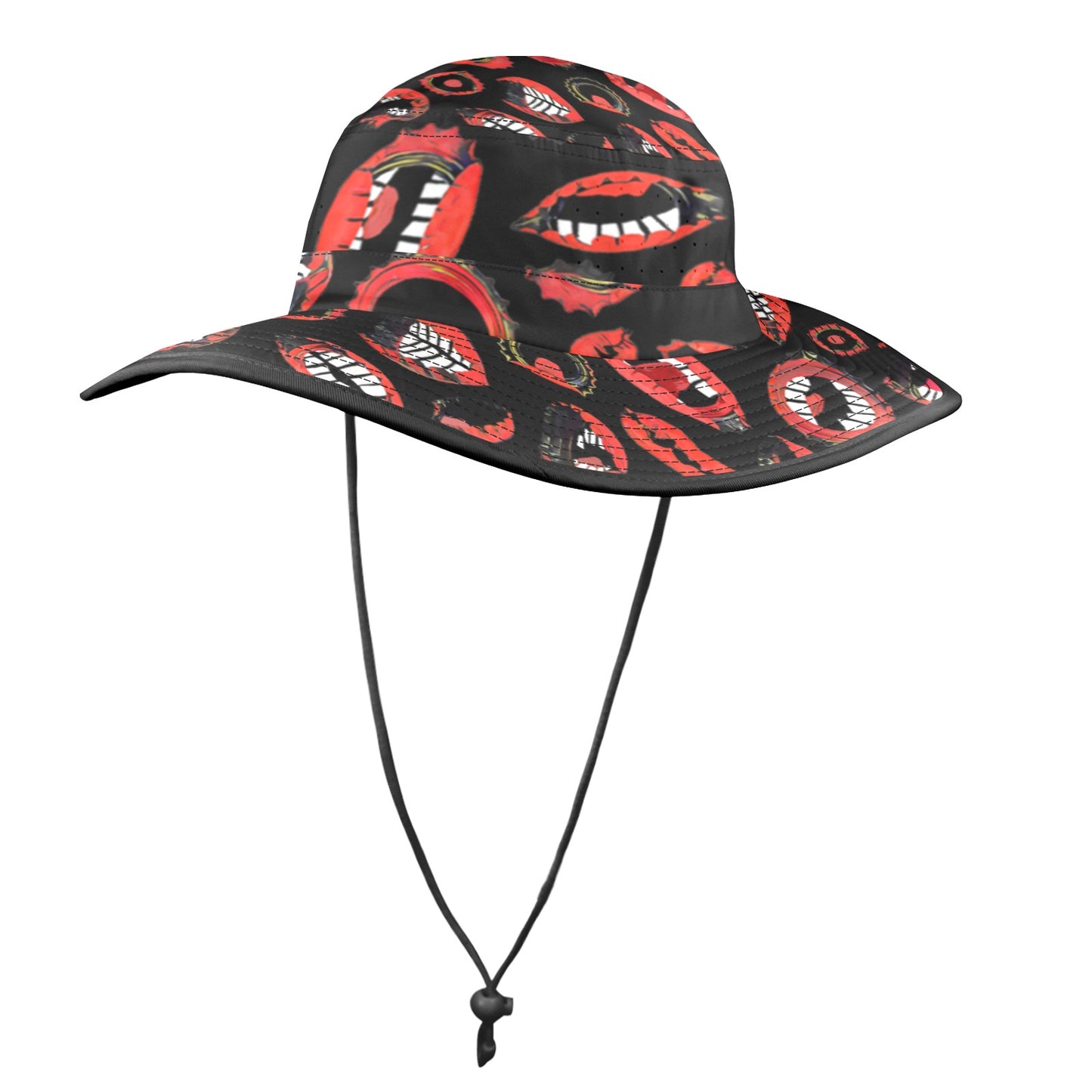 SPU Black Mouths Bucket Hat