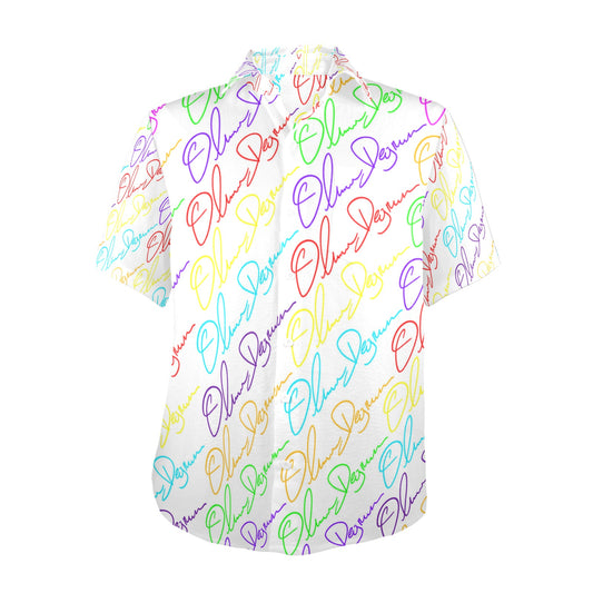 Rainbow Signature Button Down