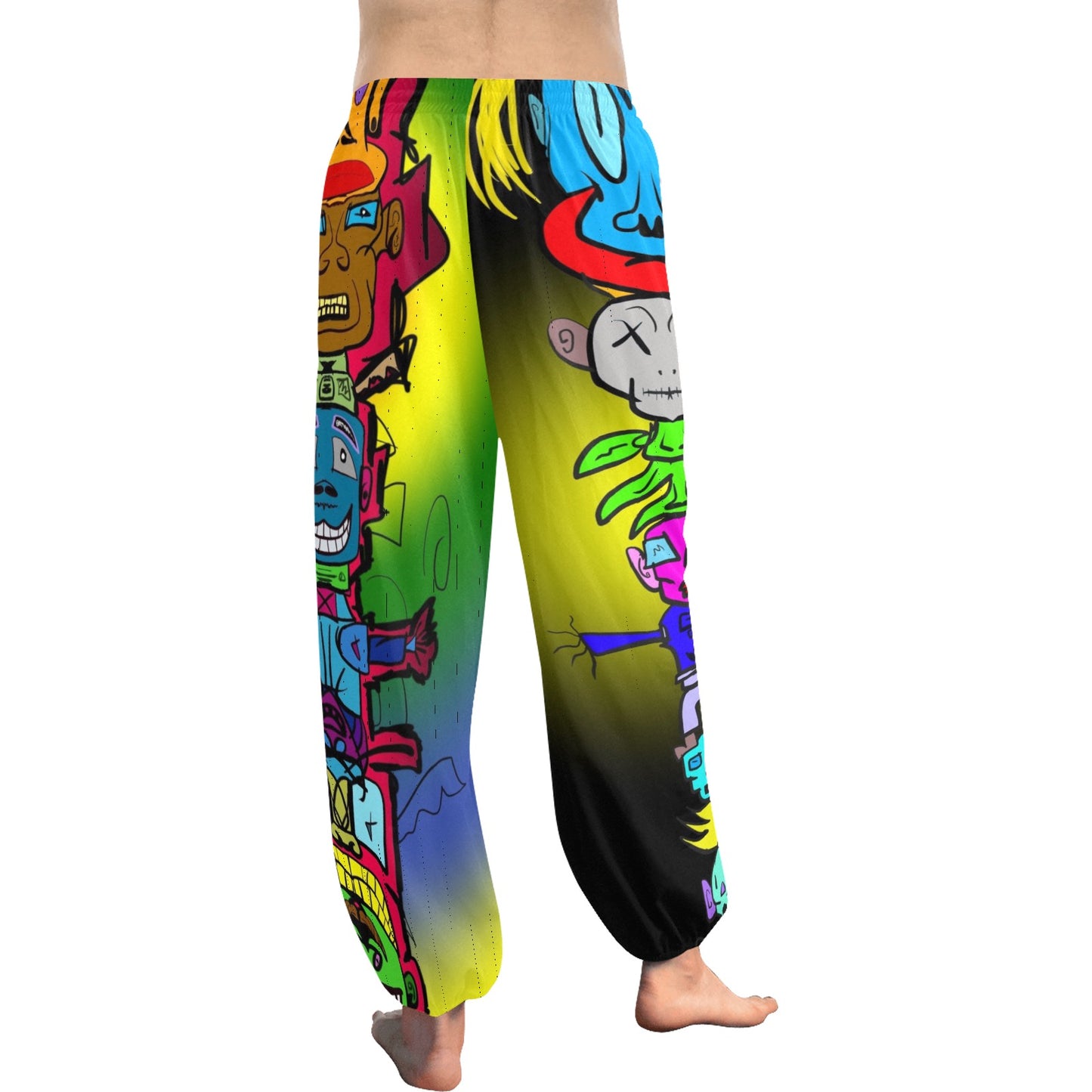 Totem Pole Harem Pants 2